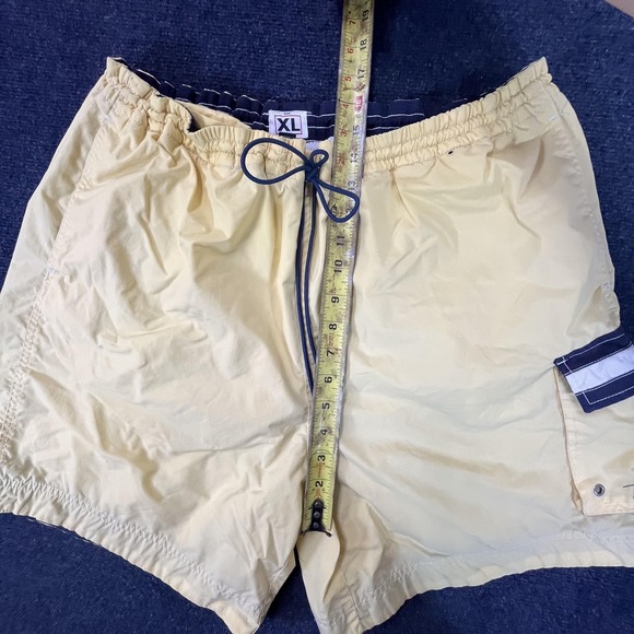 Tommy Hilfiger Swim Shorts Mens XL Mesh Lined Drawstring Pocket Beach Trunks - Picture 7 of 11